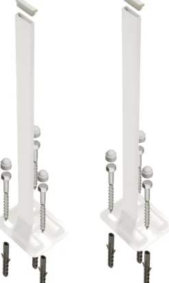 Rofix Radiatorstandconsole H700 R9016 SE2 2st