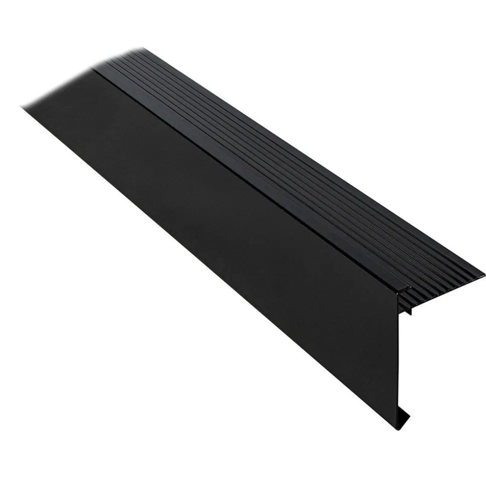Roval Daktrim Standaard Aluminium Zwart 60x64mm 2,5m