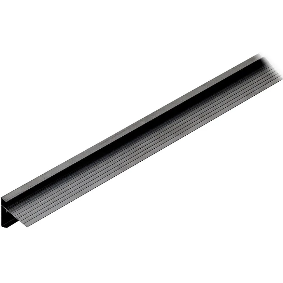 Roval Daktrim Standaard Aluminium Zwart 45x45mm 2,5m