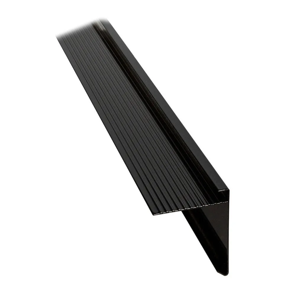 Roval Daktrim Standaard Aluminium Zwart 45x45mm 2,5m