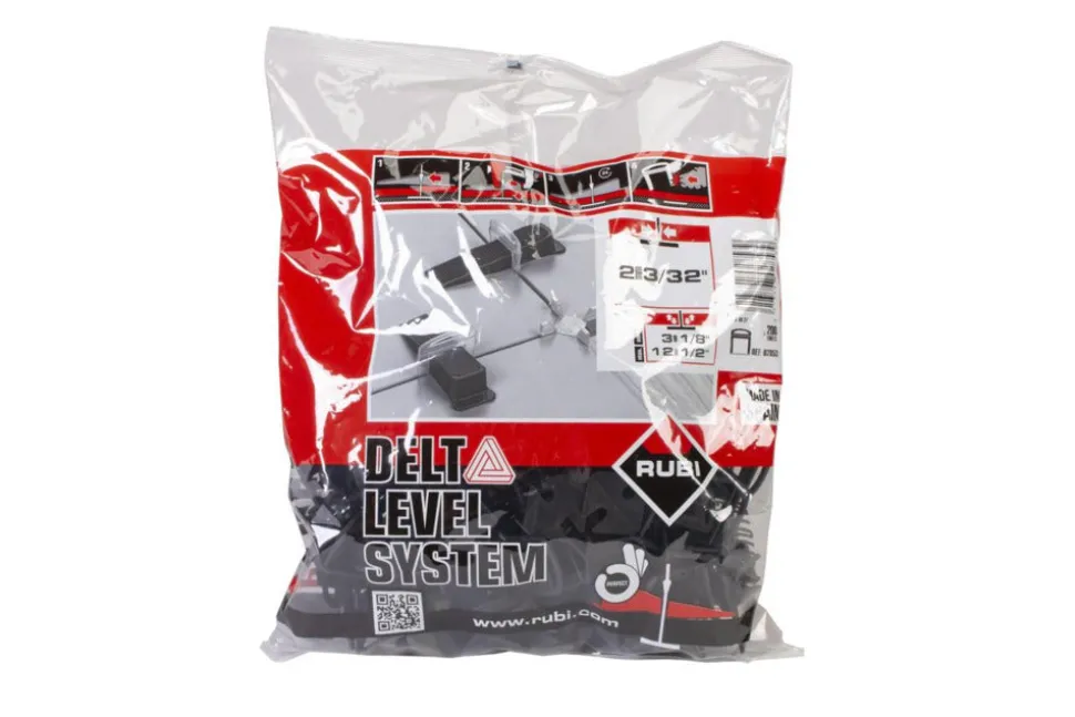 Rubi Delta Levelling System Clips 2mm 200st