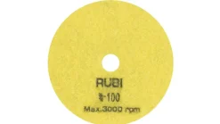 Rubi Diamant Schuur- En Polijstpad Droog Korrelgrootte 100 ø 100mm