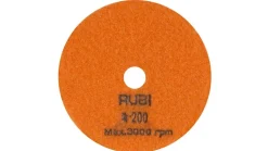 Rubi Diamant Schuur- En Polijstpad Droog Korrelgrootte 200 ø 100mm