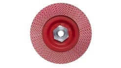 Rubi Diamant Slijpschijf Flap Disc 200 Fijne Korrel Grit ø 125mm M14