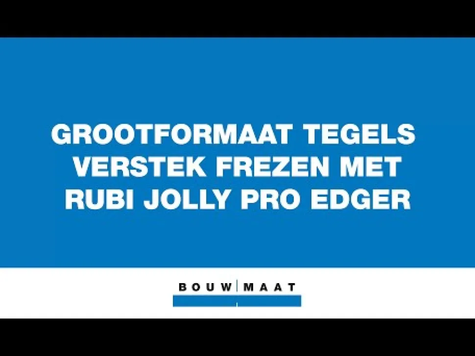 Rubi Jolly Pro Edger Verstekfrees