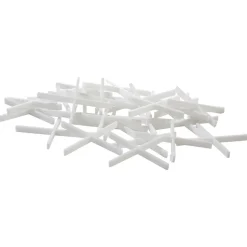 Rubi Tegelkruisjes Kunststof 1mm Wit 300st
