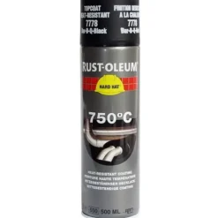 Rust-Oleum Hard Hat Hittebestendige Lak Zwart 500ml