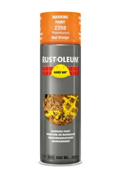 Rust-Oleum Markeerspray Fluorescerend Rood 500ml