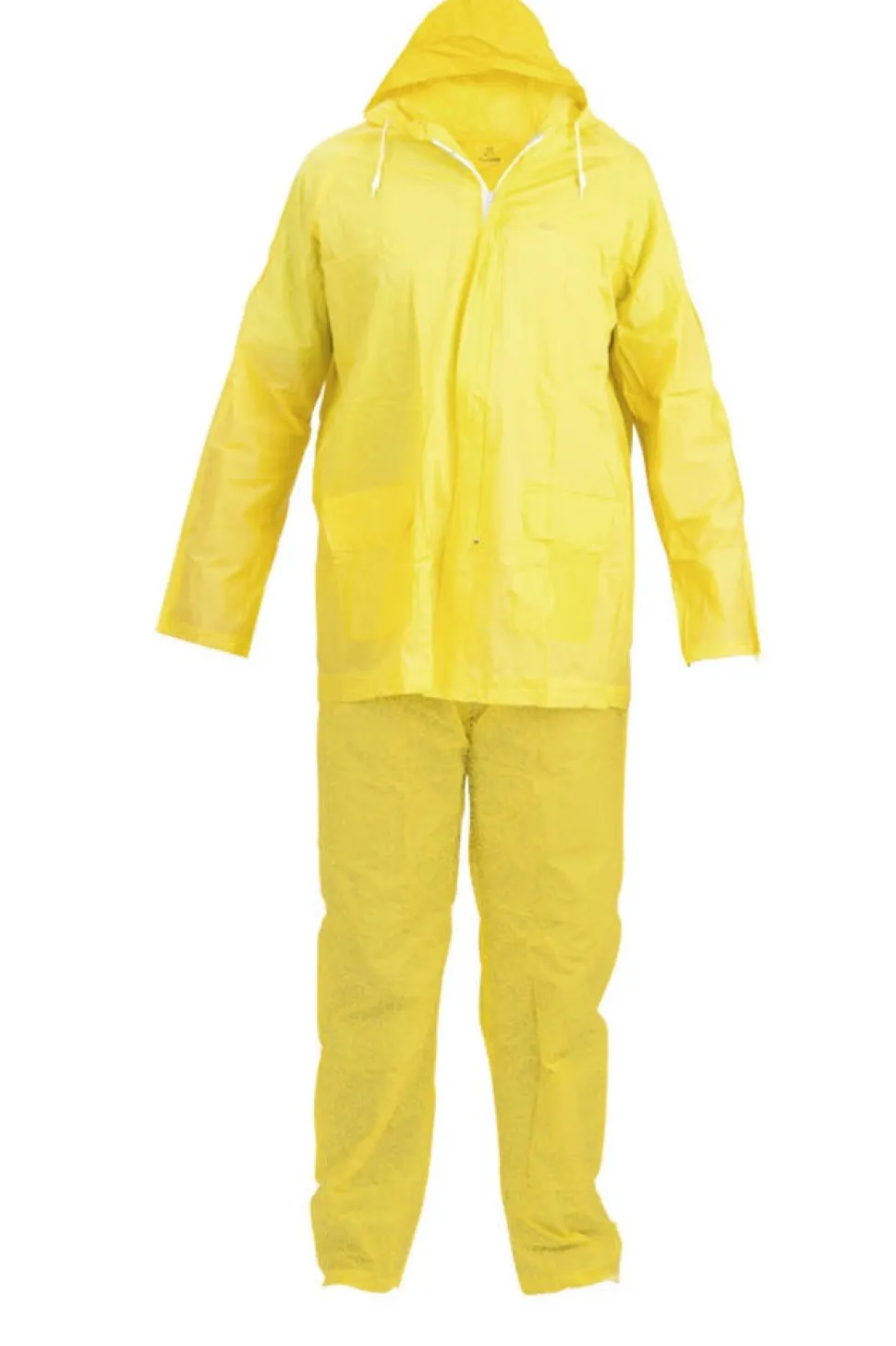 Safeworker Regenpak PVC Lichtgewicht Geel Maat XL