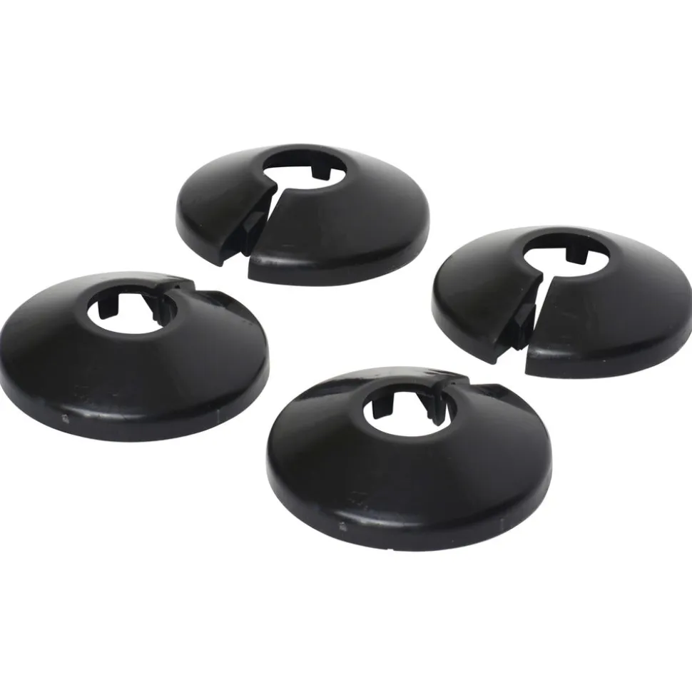 SaniFit Buisrozet CV Zwart 22mm 4st