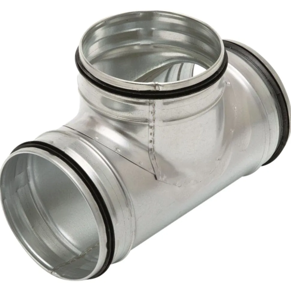SaniFit Spiraalbuis T-Stuk 90° Ø100mm