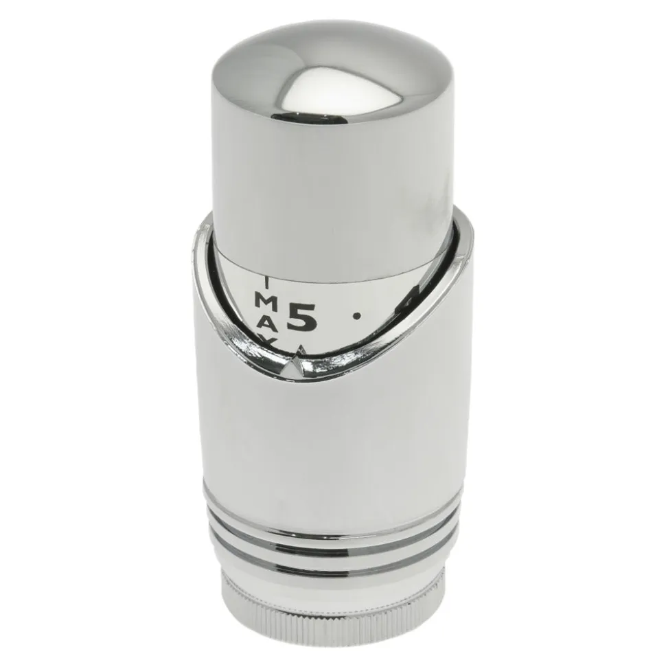 SaniFit Thermostatische Radiatorknop Chroom/Chroom