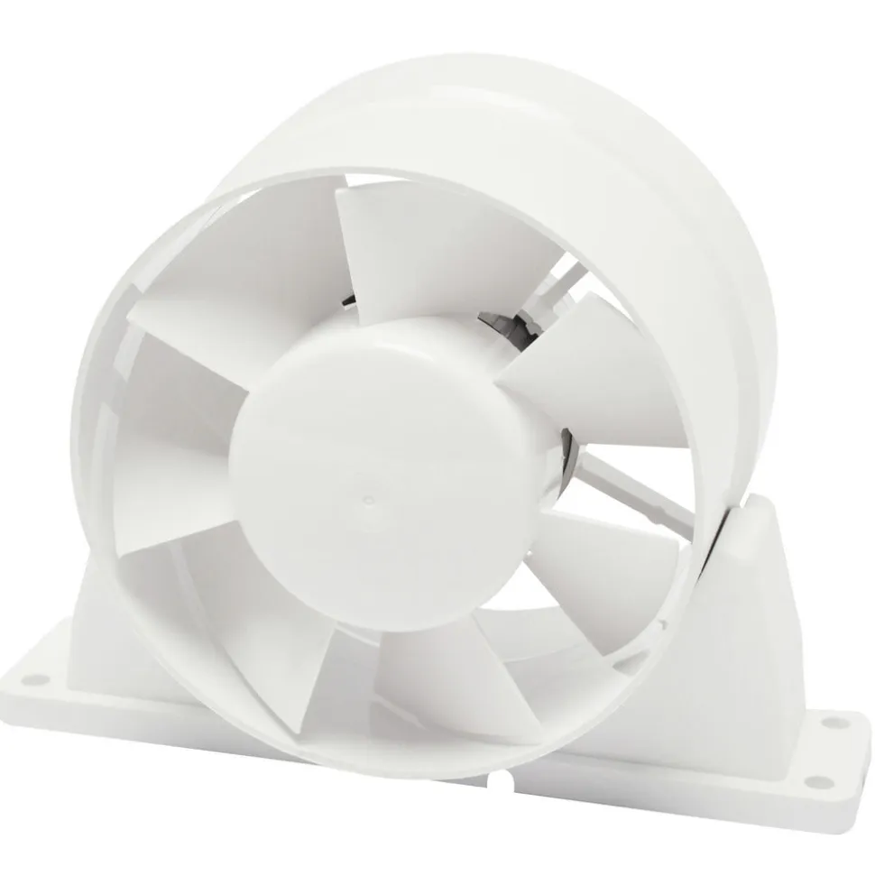 Sanivesk Buisventilator Kunststof Wit Ø125mm