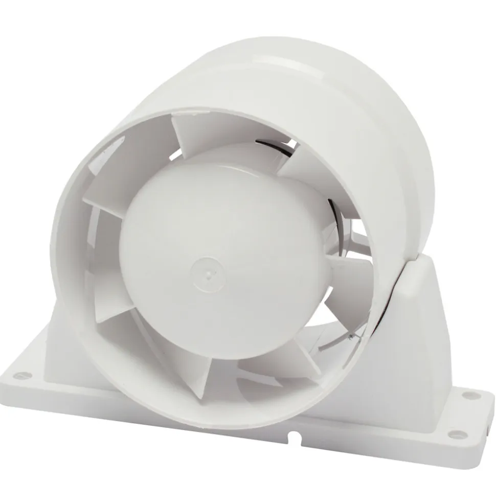 Sanivesk Buisventilator Kunststof Wit Ø100mm
