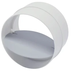 Sanivesk Buisverbinder PVC Wit Met Terugslagklep Ø150mm