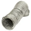Sanivesk Flexibele Buis Aluminium Pvc 110°C Ø150mm 10m