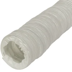 Sanivesk Flexibele Buis Pvc Wit 80°C Ø125mm 300cm