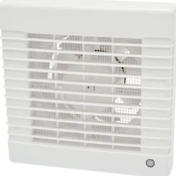 Sanivesk Original Ventilator Kunststof Wit Met Timer Ø125mm