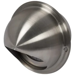 Sanivesk Overdrukrooster RVS Bol Ø125mm