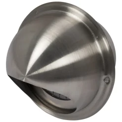 Sanivesk Overdrukrooster RVS Bol Ø150mm