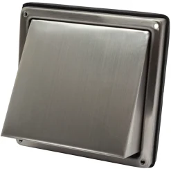Sanivesk Overdrukrooster RVS Kap Ø100mm