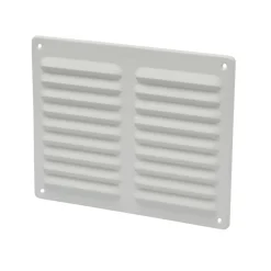 Sanivesk Schoepenrooster Aluminium Mat Wit 245x195mm