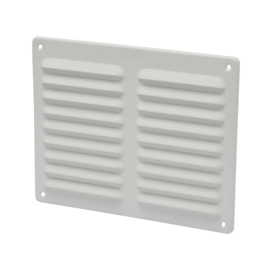 Sanivesk Schoepenrooster Aluminium Mat Wit 245x195mm