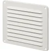 Sanivesk Schoepenrooster Aluminium Mat Wit 195x195mm