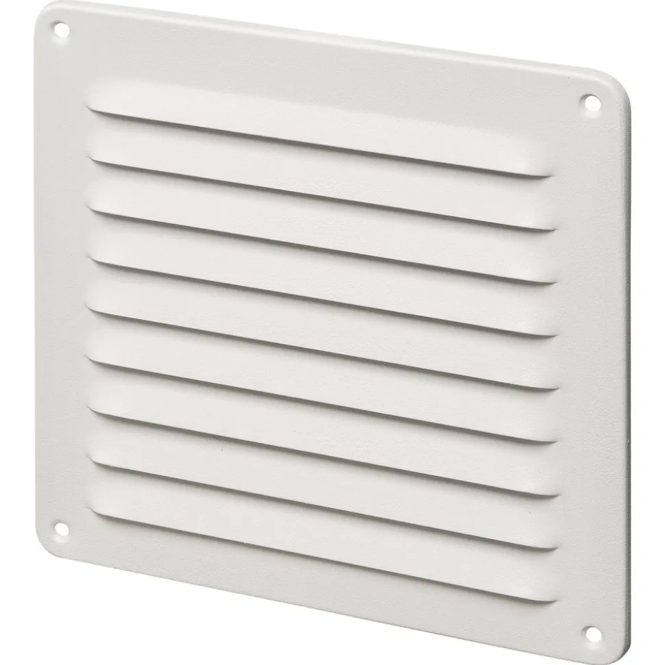Sanivesk Schoepenrooster Aluminium Mat Wit 195x195mm