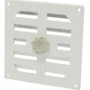Sanivesk Schuifrooster Aluminium Wit 155x155mm