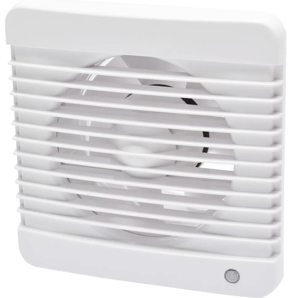 Sanivesk Stille Ventilator Kunststof Wit Ø100mm