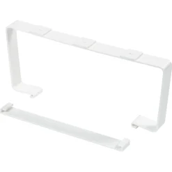 Sanivesk Vlakkanaal Kanaalbeugel PVC Wit 220x90mm 2st