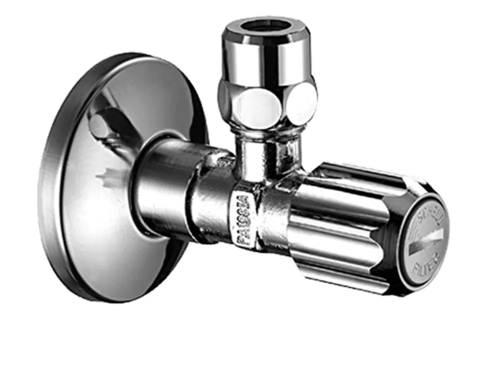 Schell Hoekregelkraan 1/2 X 3/8 met vuil filter
