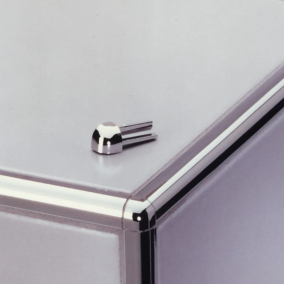 Schlüter Buitenhoekje E-R080E voor RO80E aluminium tegeldikte 8 mm RVS