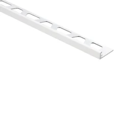 Schlüter Tegelprofiel A80BW  Aluminium Wit 8mm x 300cm