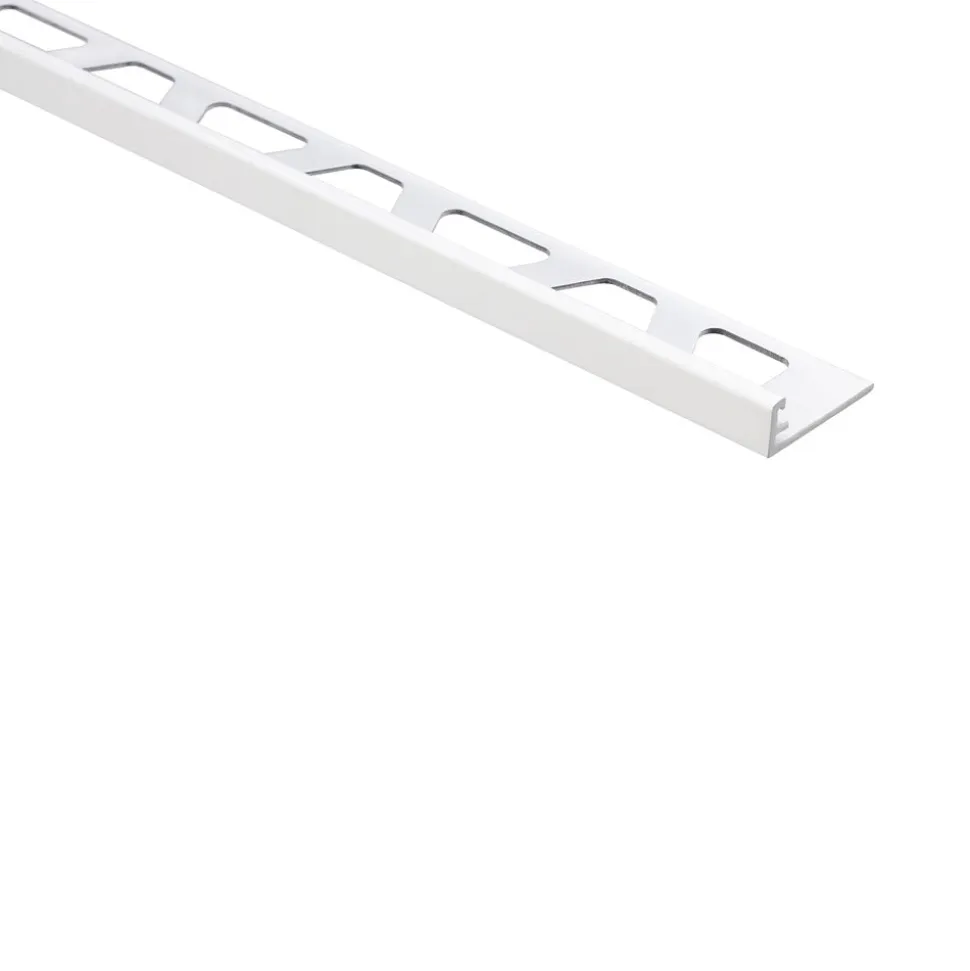 Schlüter Tegelprofiel A80BW Aluminium Wit 8mm x 300cm