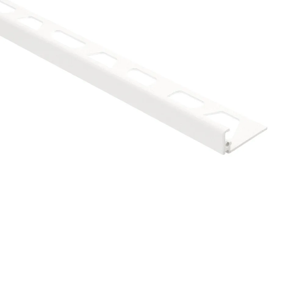 Schlüter Tegelprofiel J100MBW Aluminium Mat Zuiverwit 10mm x 300cm