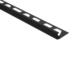 Schlüter Tegelprofiel J110MGS Aluminium Mat Zwart 11mm x 300 cm