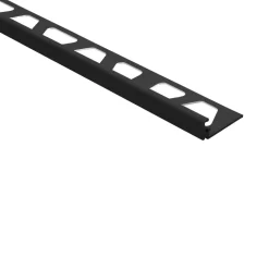 Schlüter Tegelprofiel J80MGS Aluminium Mat Zwart 8mm x 300cm