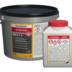 SCHÖNOX CF DESIGN Epoxy Voegmortel Antraciet 5kg