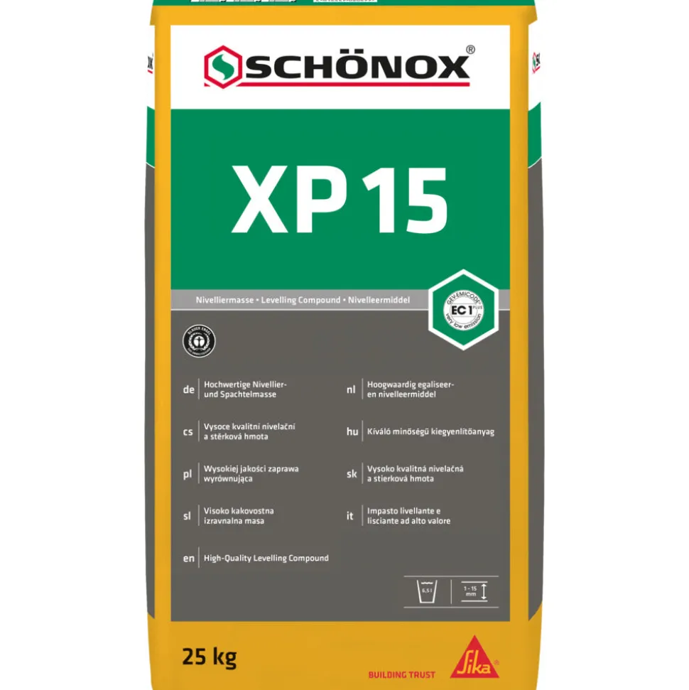 SCHÖNOX Egaliseermiddel XP15 1-15mm 25kg