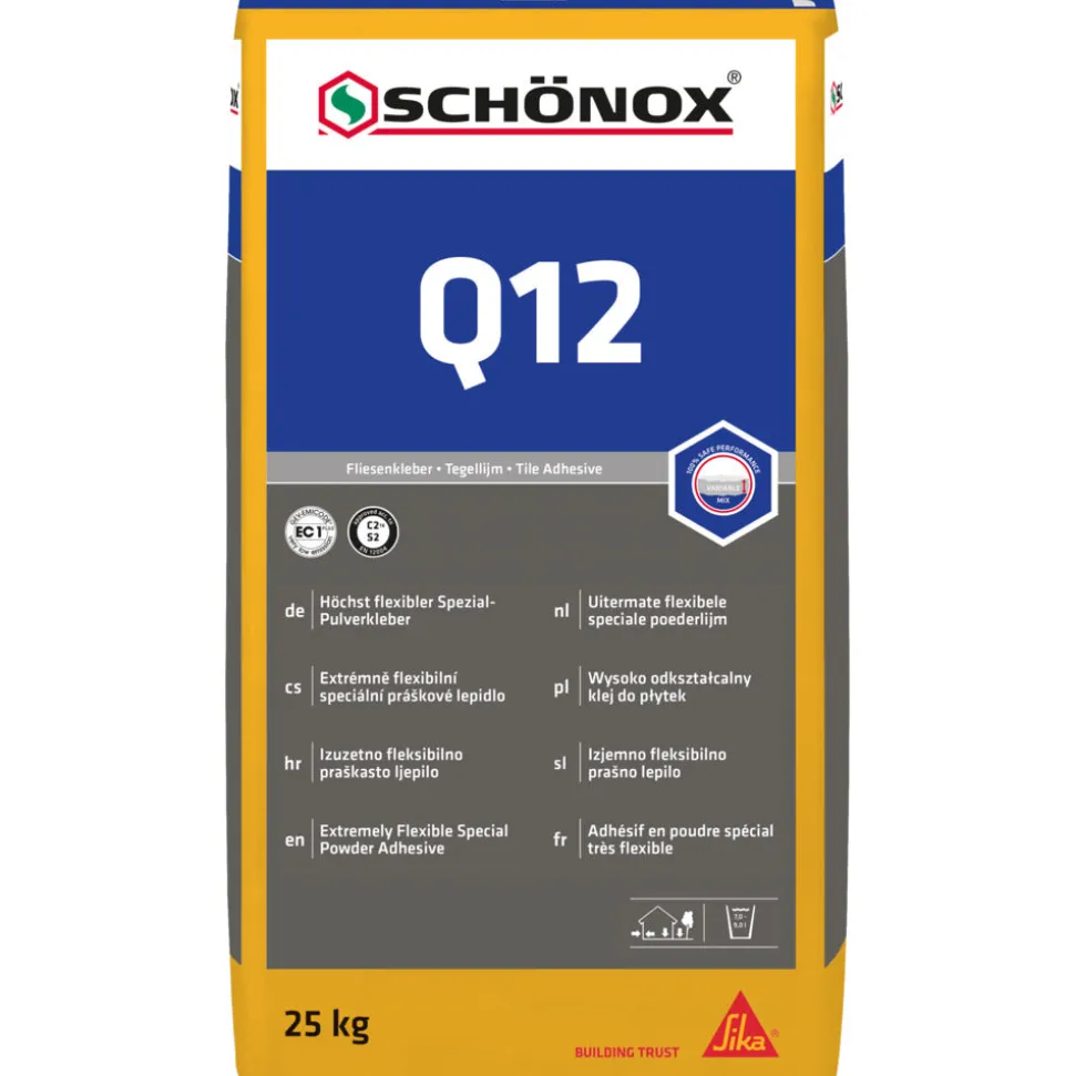 SCHÖNOX Q12 Flexibele Poederlijm S2 25kg