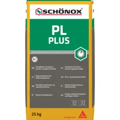 SCHÖNOX Reparatiemortel PL Plus Kunsthars Universeel Standvast 3-30mm 25kg