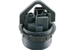 Schroefrandfitting E27 Zwart Met Ring 60W 5st