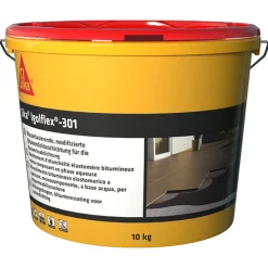 Sika Igolflex Waterdicht Membraan 301 Vloeibaar Bitumen 10kg
