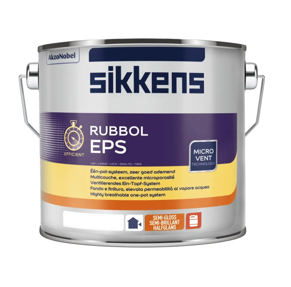 Sikkens Halfglanzende Grond- En Aflak Rubbol EPS Mengbasis W05 2,5L