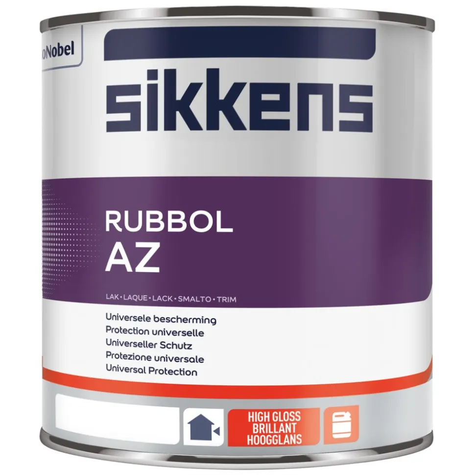 Sikkens Hoogglans Lak Rubbol AZ Wit 1L