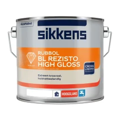 Sikkens Lak Rubbol BL Rezisto High Gloss Wit 2,5L