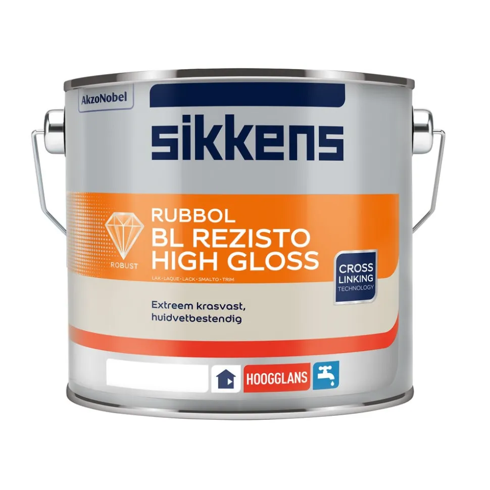 Sikkens Lak Rubbol BL Rezisto High Gloss Mengbasis N00 2,33L