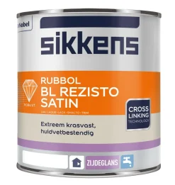 Sikkens Lak Rubbol BL Rezisto Satin Wit 1L